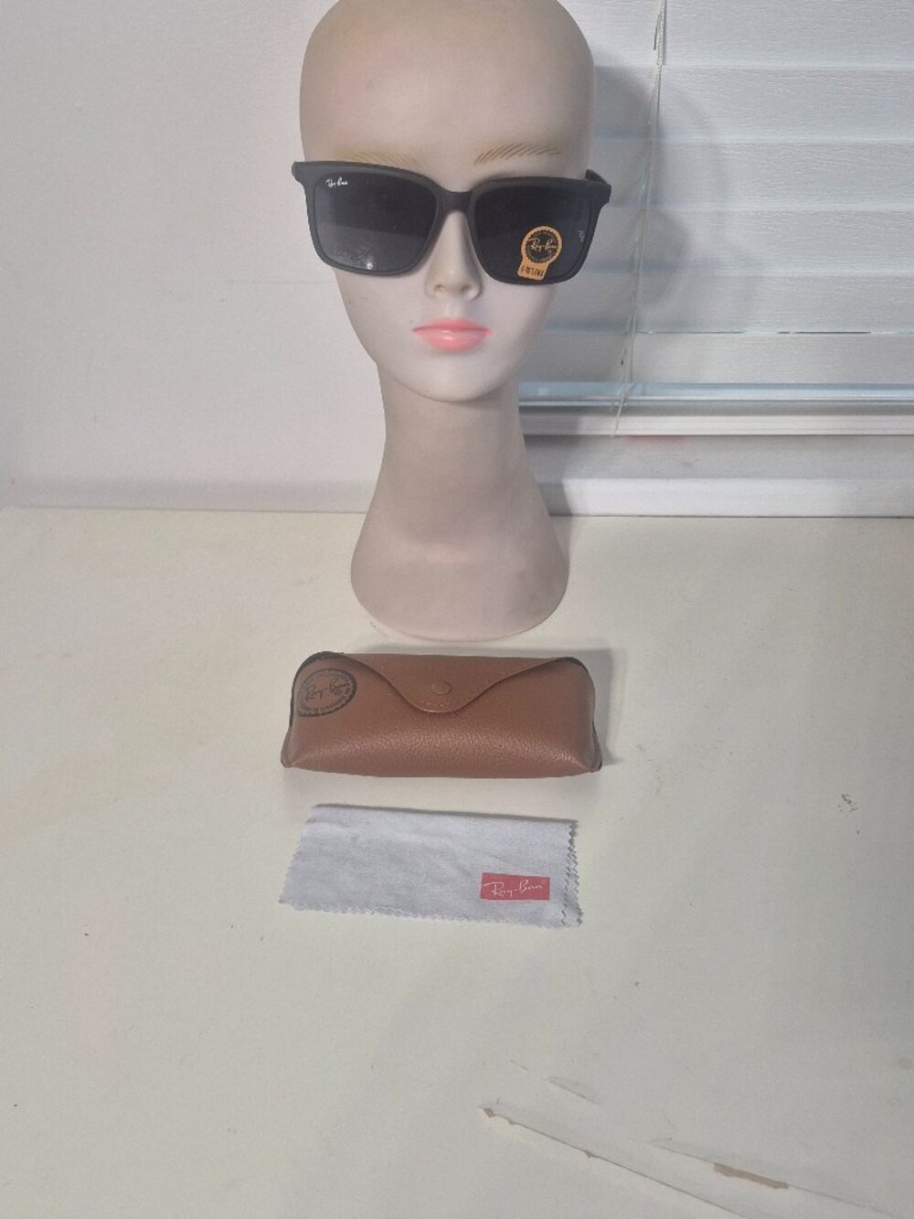 Ray-Ban Polarized Sunglasses Black Frame Black Lenses